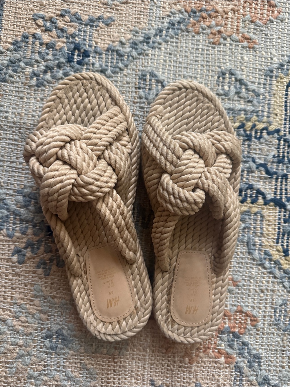 H&M Rope Knot Slide Sandals - Picture 2 of 3